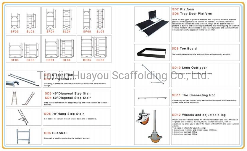 New Single Straight Folding Step Telescopic Aluminium Ladder for Sale