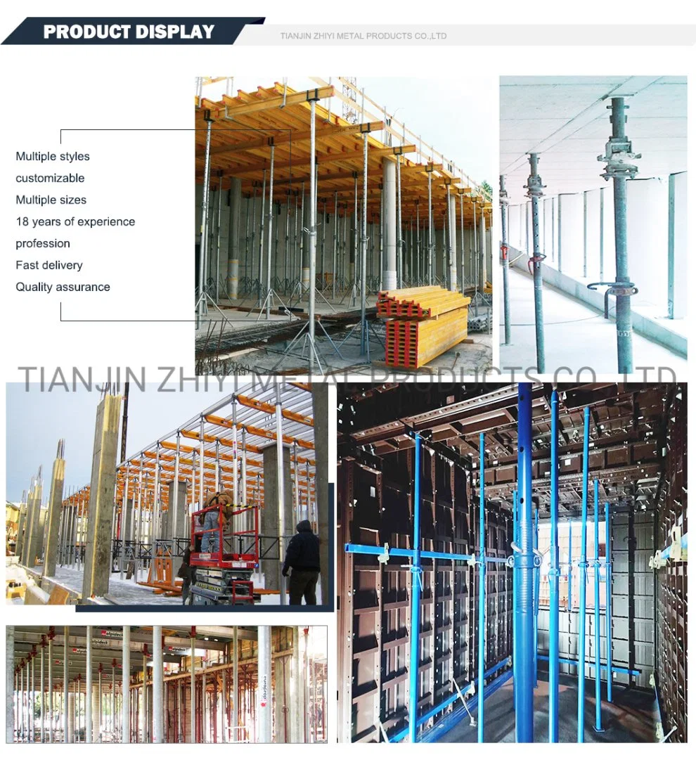 Building Formwork Concrete Wall Formwork Scaffoldings Steel Support Telescopic Jack Steel Props Price