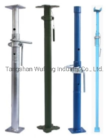 Heavy Duty Galvanized Adjustable Steel Post Jack Formwork Scaffolding