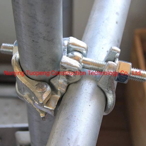 Us Style Drop Forged Double Coupler Scaffolding for Construction