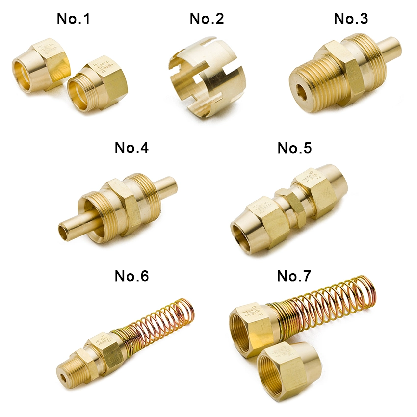 China Customized OEM Brass Casting Parts Pipe Fitting with CNC Machining