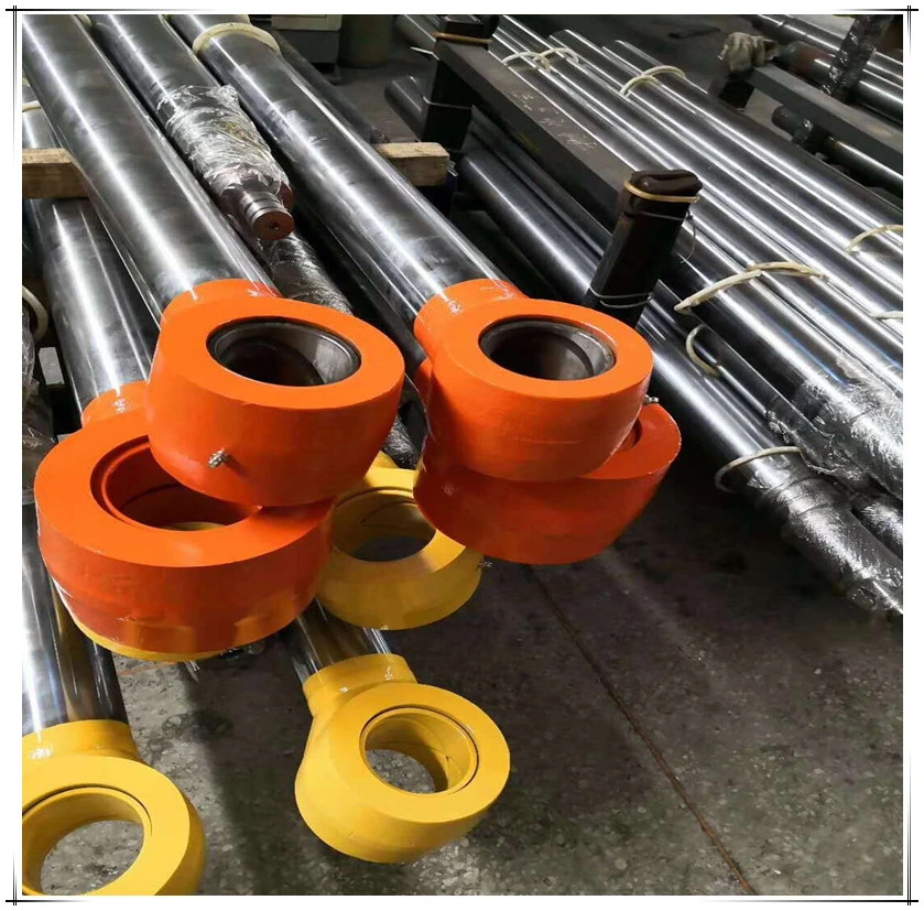Hydraulic RAM Engineering Hydraulic Cylinders for Tractor Loader Concrete Pump Truck Factory Basic Customization Double Acting Long Stroke Telescopic Lift