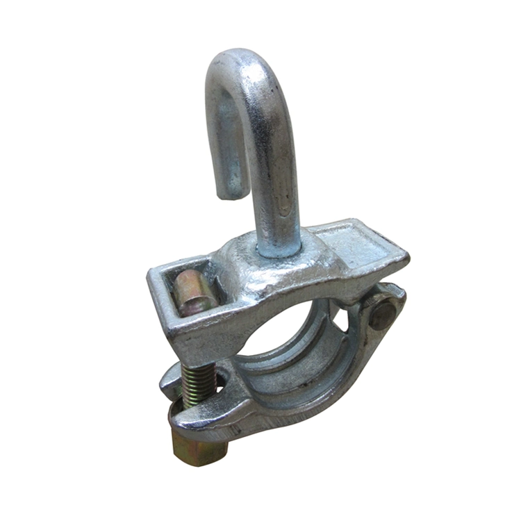 Galvanized Pipe Clamp Fittings / Scaffolding Sleeve Coupler Load Capacity