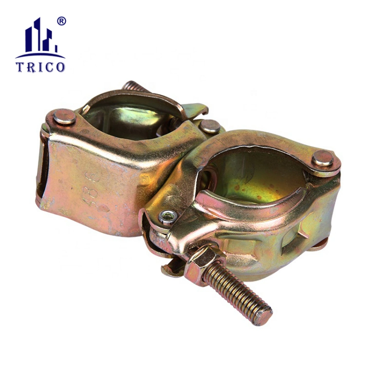 Hebei Trico Pressed BS Type Scaffolding Swivel Clamp Fixed Clamp Scaffolding Coupler