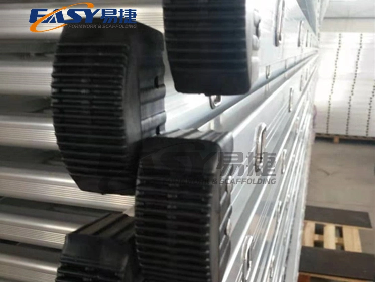 Scaffolding Buiding Light Weight Industrial Construction 3 4 5m Single Step Aluminum Ladder