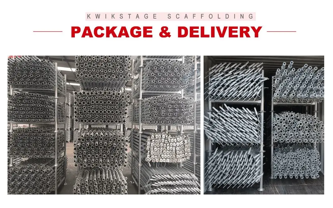 Austandard Galvanized Painting Kwikstage Scaffolding for Contruction and Building