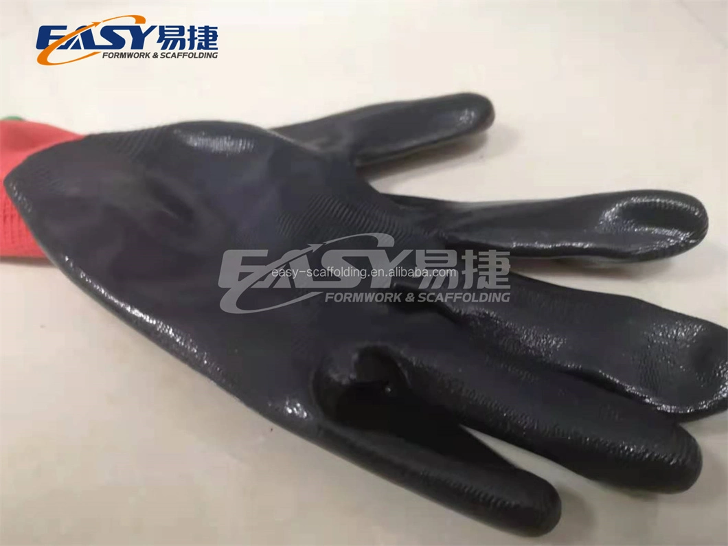 Easy Scaffolding M/L Scaffold Safety Latex Cut Resistant Hand Gloves for Constructuon