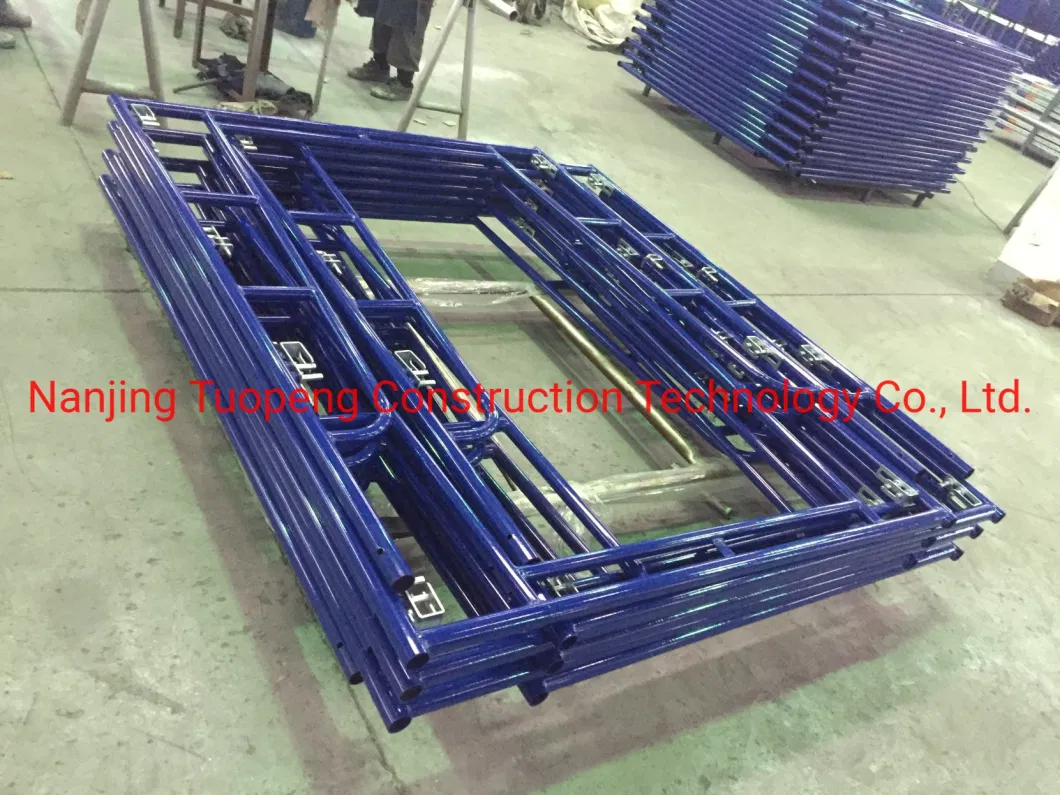 Blue Surface Finish Mason Frame Scaffold with High Quality