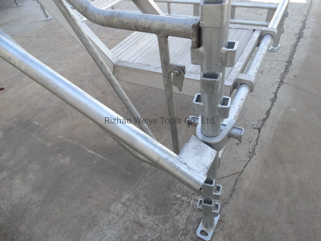 North Europe Connection Metal Modular Haki/Haky Scaffold/Scaffolding Alu/Aluminium Plank/ Board/Deck/Platform