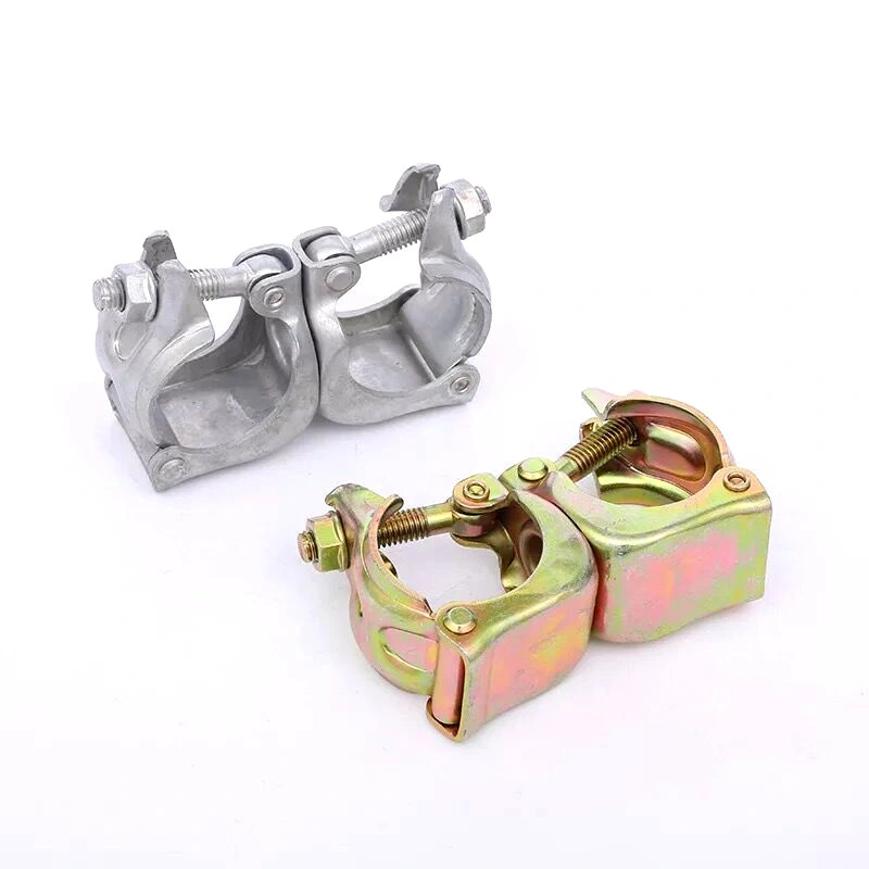 Quality Guarantee Double Coupler Scaffolding Accessories Swivel Clamp