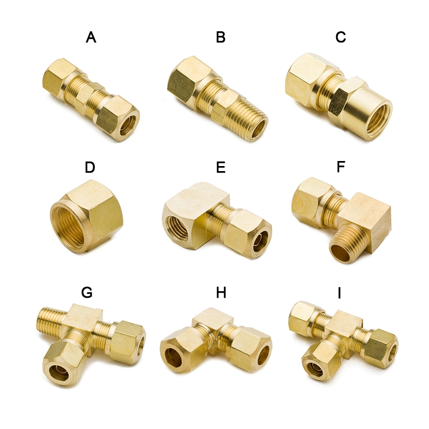 China Customized OEM Brass Casting Parts Pipe Fitting with CNC Machining