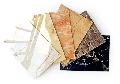 PVC Waterproof Material PVC UV Marble Sheet Building Material