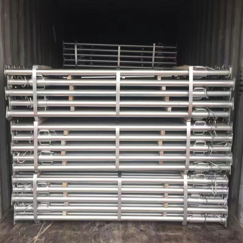 48/60 Formwork Galvanized Adjustable Scaffold Pan Buckle Steel Props for Construction Support