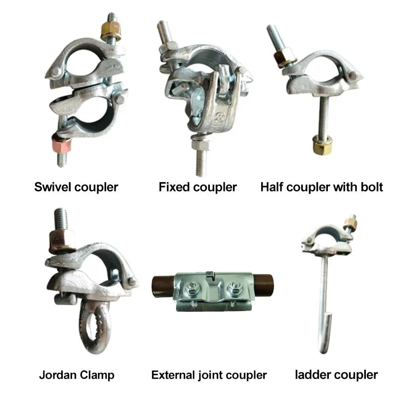 Cast Pipe Scaffolding Beam Clamp Coupler Fixed Clamp Swivel Clamp Swieval Cupler