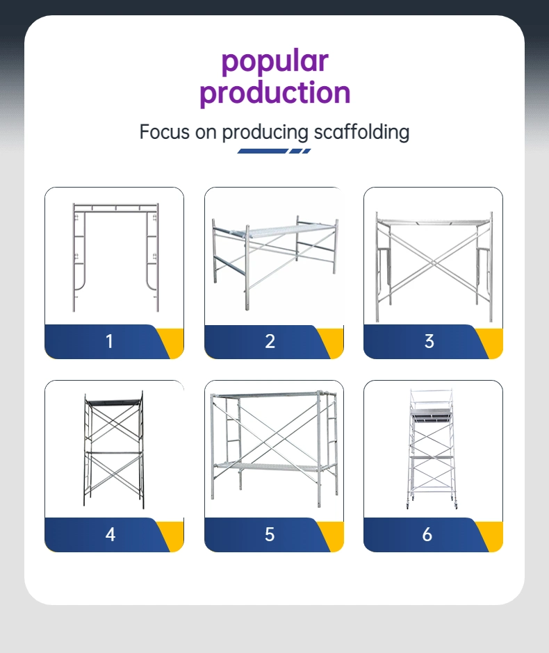 Aluminium Ladder Cripple Frame Scaffolding (Factory in Foshan Since 1999)