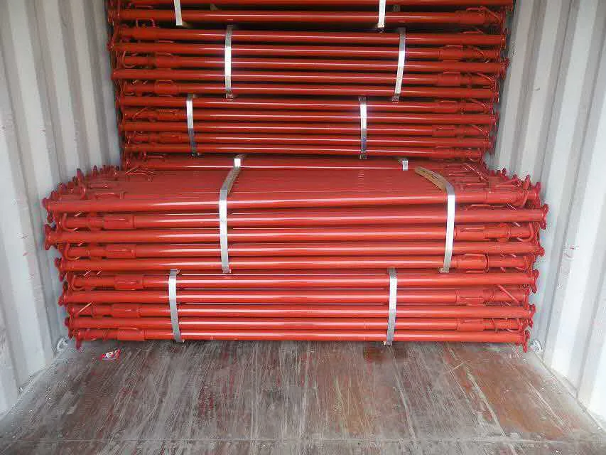 Construction Building Material 3.9 Tons Load Capacity Certificated Painted Q235 Steel Hevy Duty Scaffolding Acro Jacks Adjustable Scaffold Steel Prop