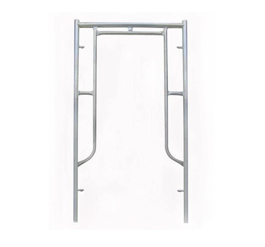 Construction Frame Pre-Galvanized/Painted Scaffolding H Frame Systems Cross Brace Mobile Walk-Through Frame Manson Frame Door Frame Scaffolding Frame System