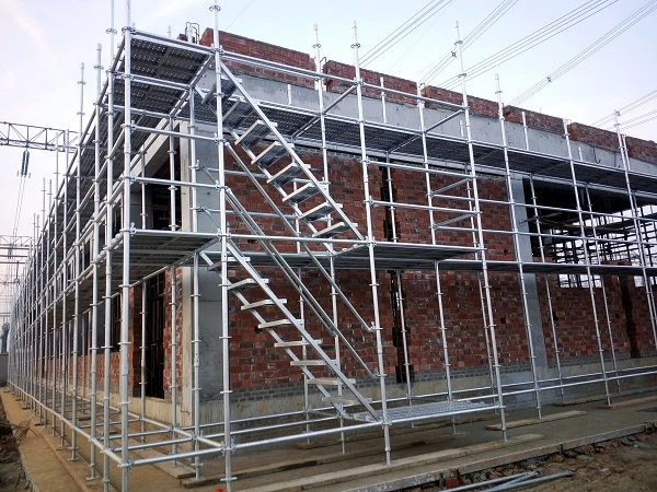 Temporary Painting and Plastering House Exterior Scaffolding