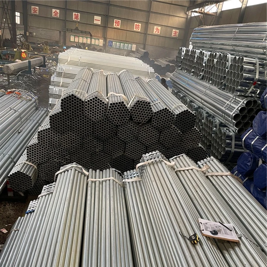 Galvanized Pipes Steel Tube &amp; Clamp System Pipes Tubular Scaffolding