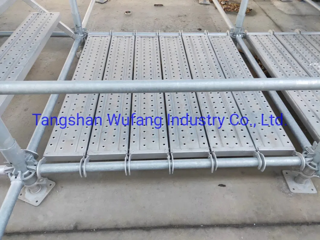 Factory Supply Cheap Scaffolding Walk Boards Galvanized Steel Catwalk Panel Price Scaffolding Platform Scaffold Plank with Hook