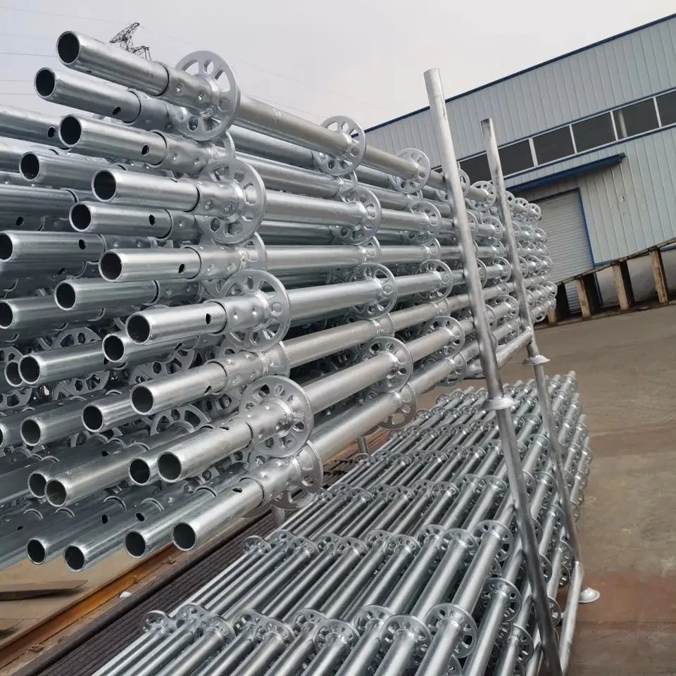 Scaffolding System Corrosion-Resistant Ringlock Flexible Ringlock Scaffolding