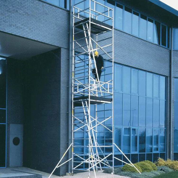 Dragonstage Used Aluminum Hang Step-Stair Scaffolding Tower for Sale in UAE