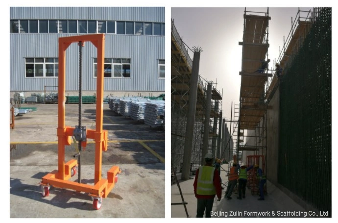 Formwork Heavy Load Ringlock Scaffold Adjustable Jack Scaffolding for Steel Structure