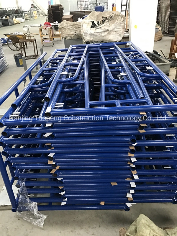 Walkthrough Frame Scaffolding Blue Powder Coated