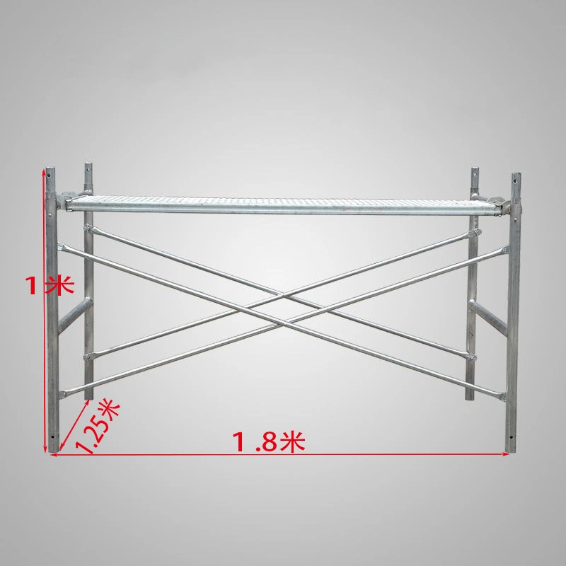 Galvanized Ladder Frame Scaffolding for Construction From China