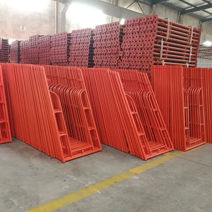 Corrosion-Resistant Portal Frame Plank Erection Frame Scaffolding System