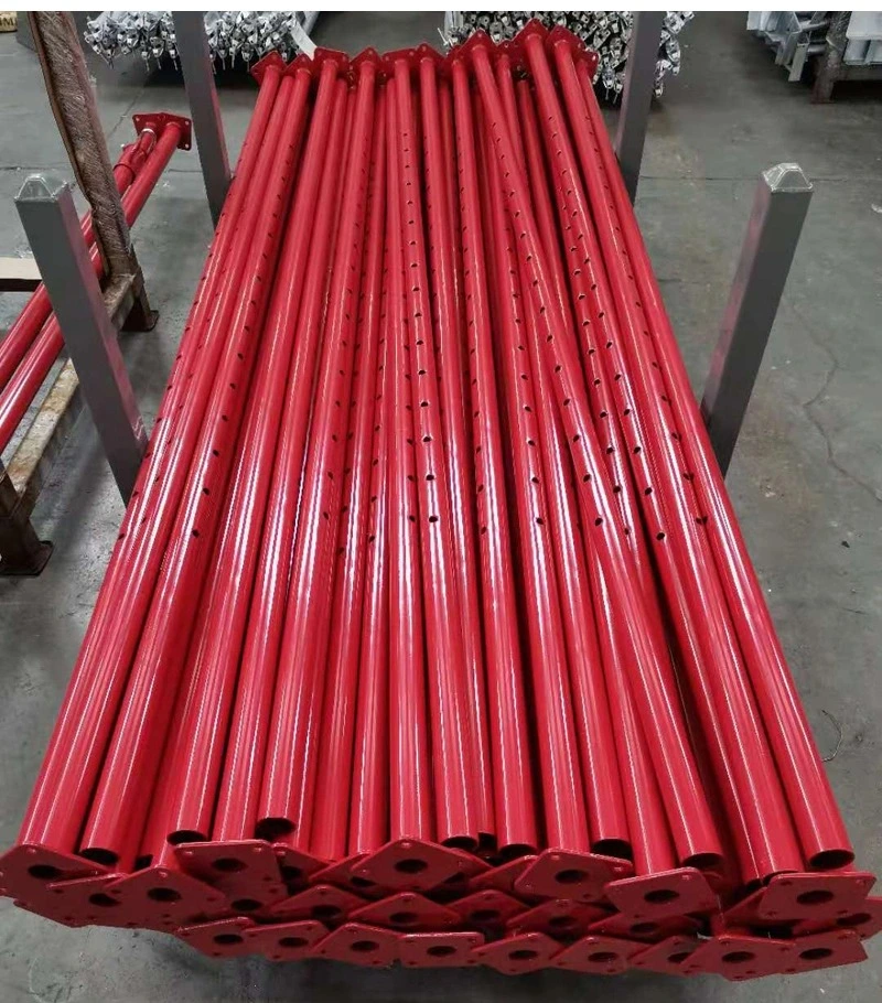 Construction Building Material Steel Prop Galvanized Painted Acro Jack Formwork Shoring Heavy Duty Steel Prop Scaffolding for Formwork