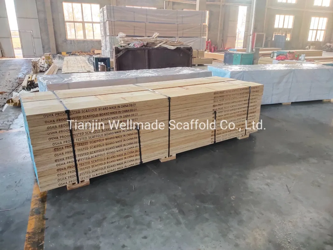 Ringlock System LVL Laminated Plank Plywood Wooden Board Scaffolding
