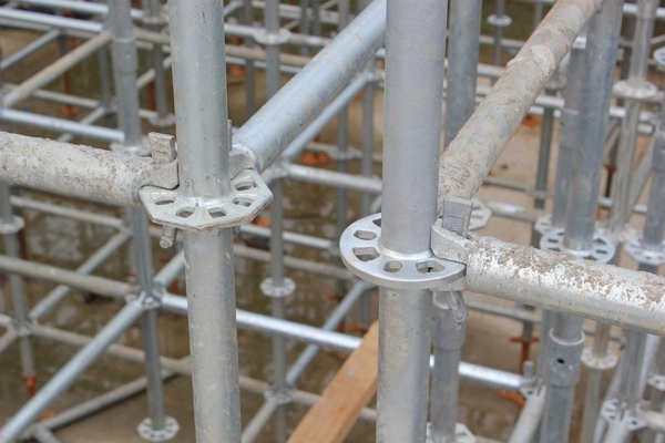 Certified Ringlock Scaffolding, Galvanized Layher Allround Ring Lock Scaffold, Steel Andamios with All Components