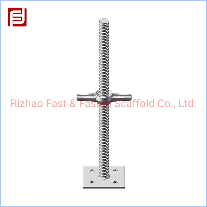 Factory Supply Steel Structure Buildings Scaffold Hollow Base Jack