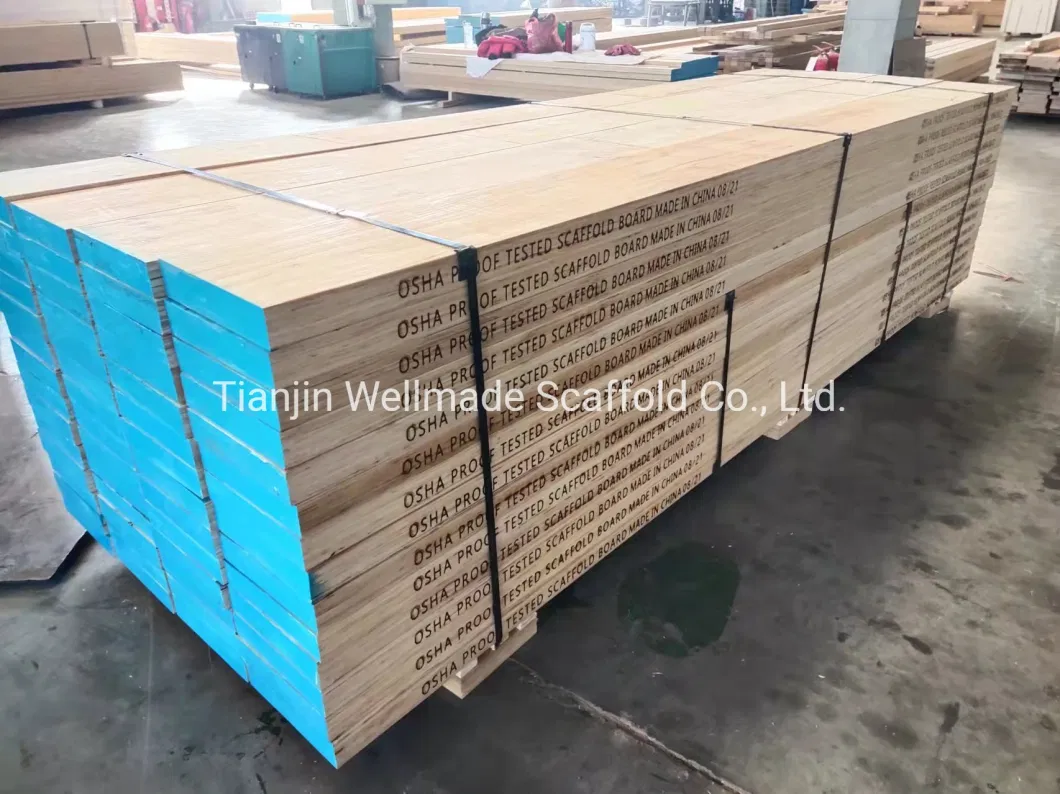 Ringlock System LVL Laminated Plank Plywood Wooden Board Scaffolding