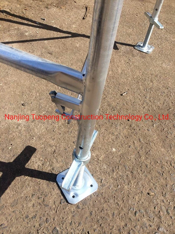 Steel Ringlock/ Frame Scaffolding Base Jack/ Screw Jack for Construction Scaffold Accessories