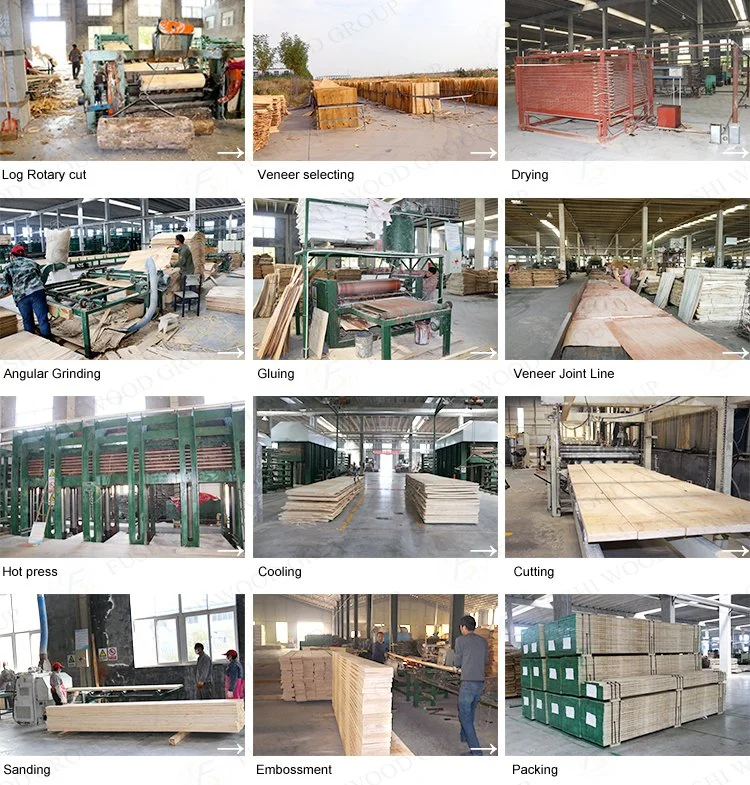 LVL Scaffolding Plank Timber Scaffold Board Scaffolding Wooden Plank Fire-Resistant Treatment