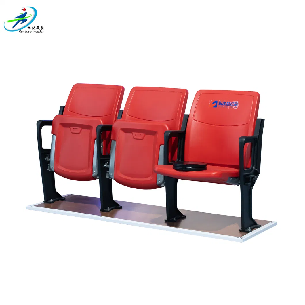 Colored Bucket Type 300mm Step Outdoor Stadium Seats / Custom Bleacher Seats