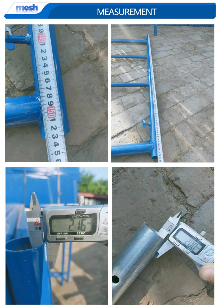 Aluminium Safety Folding China Multipurpose Industrial Scaffold Ladder for Facade
