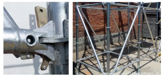 Formwork Heavy Load Ringlock Scaffold Adjustable Jack Scaffolding for Steel Structure