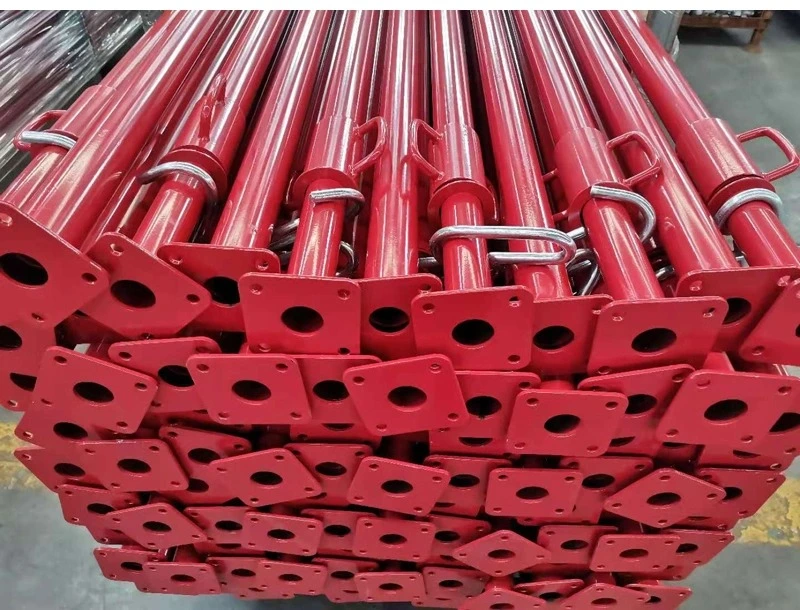 Construction Building Material Steel Prop Galvanized Painted Acro Jack Formwork Shoring Heavy Duty Steel Prop Scaffolding for Formwork