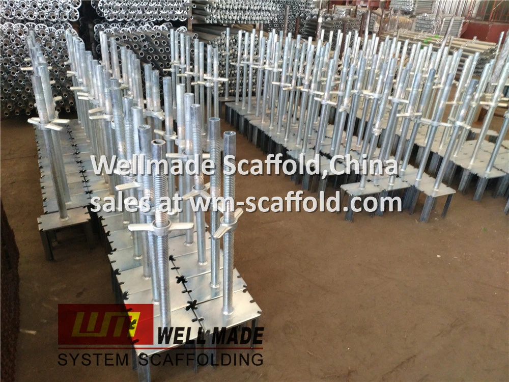 Slab Formwork Scaffolding Fork Head Adjustable Base Jack