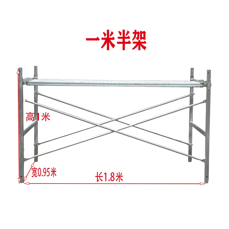 Galvanized Ladder Frame Scaffolding for Construction From China