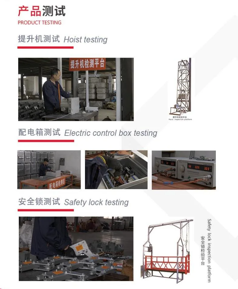 Scaffolding Platform for Building Machinery