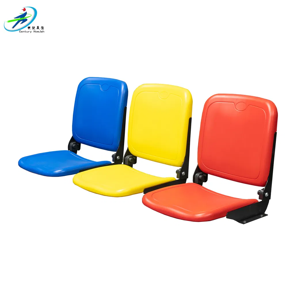 HDPE Plastic Temporary Grandstand Seating Baseball Bleacher Seats H300mm Step