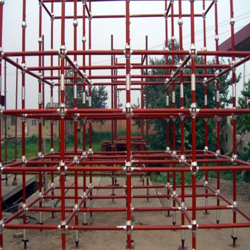 Customized Q235 Steel Cuplock Scaffold Formwork System Customized Steel Scaffolding System