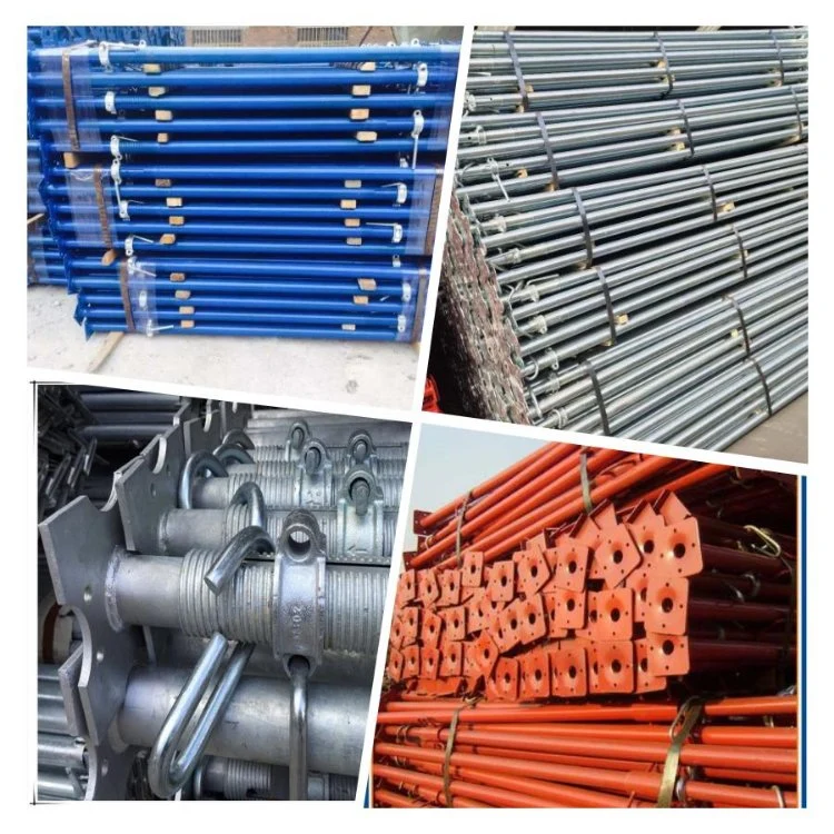 Hebei Factory Galvanized Prop Sleeve Adjustable Length Scaffolding Steel Shoring Props