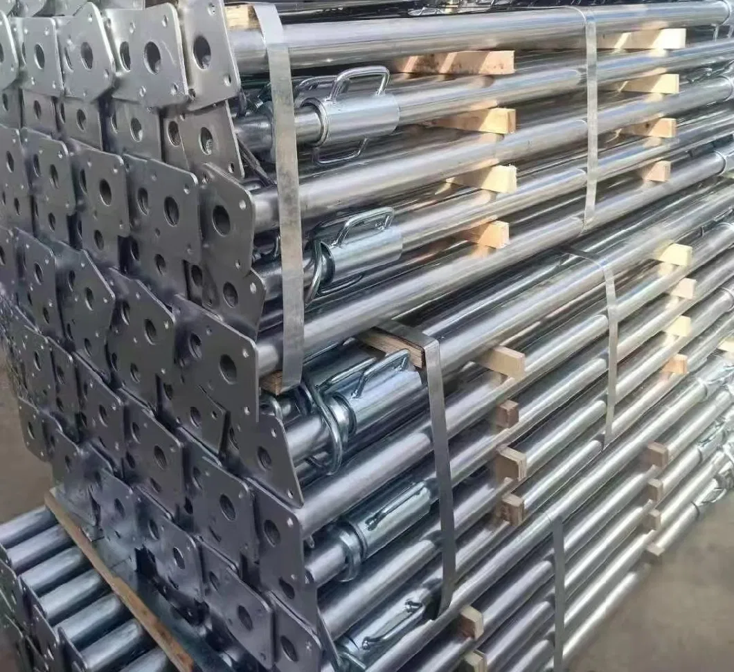 Factory Price Q235 Galvanized Steel 8kn Adjustable Shoring Scaffold Jack Acro Prop Scaffolding Steel Prop