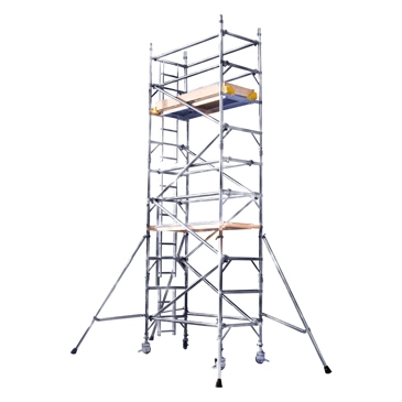 7.5m (0.75*2m) Dependable Fast- Moving High - Rise Building Protection Barrier Self-Climbing Scaffolding