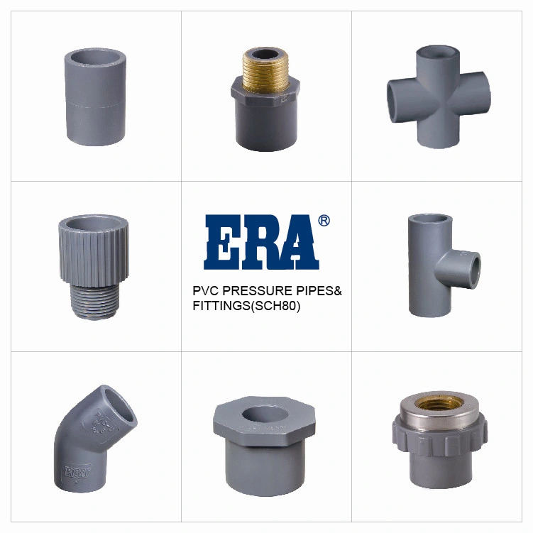 Era Plumbing/Piping Systems Plastic/PVC Pipe Fitting Standard AS/NZS1477 with Watermark Certificate